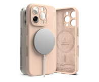 Ringke Silicone Magnetic Magsafe do iPhone 16 Pro Pink Sand - 1278065 - zdjęcie 2